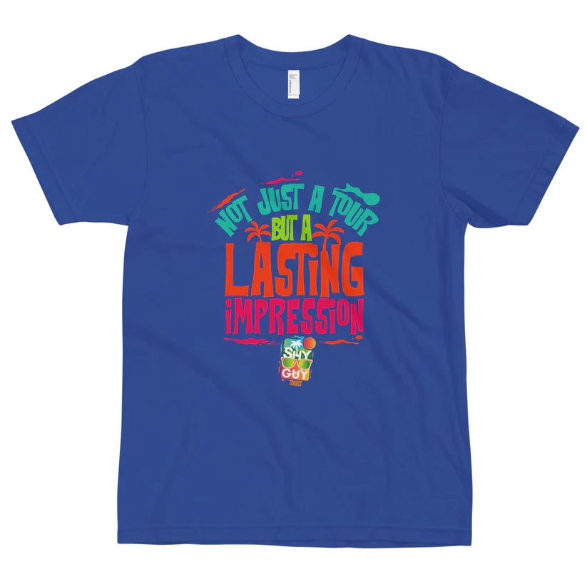 "Lasting Impression" Shy Guy Tours Unisex T-Shirt